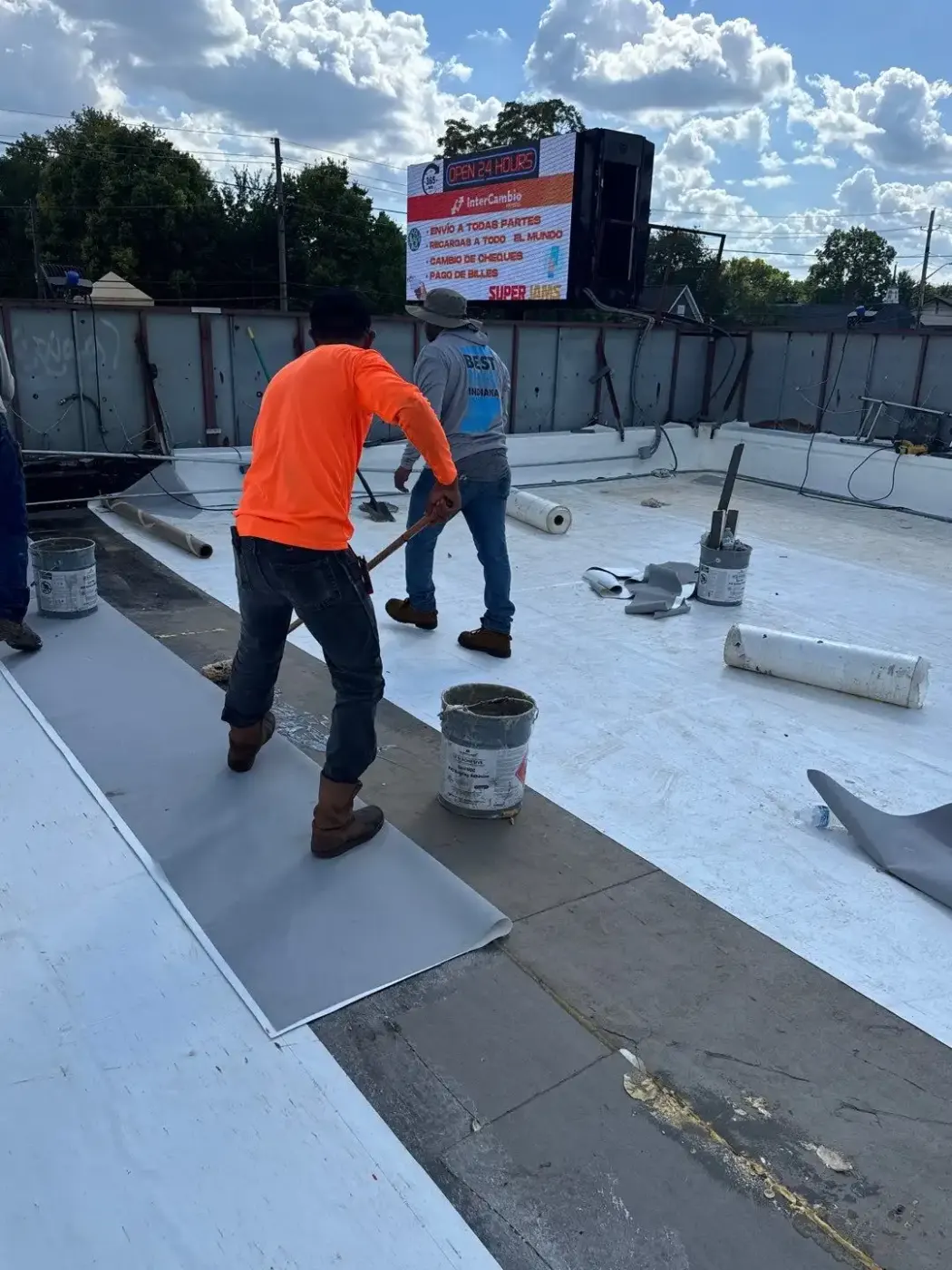 Commercial Roofing in Peru